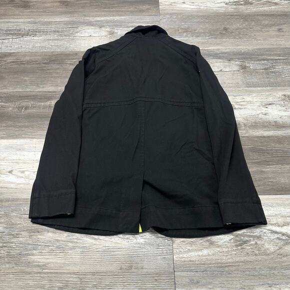 Eddie Bauer Voyager Travex Black Women 8 Two Button Stretch Blazer Travel Jacket - Picture 3 of 12